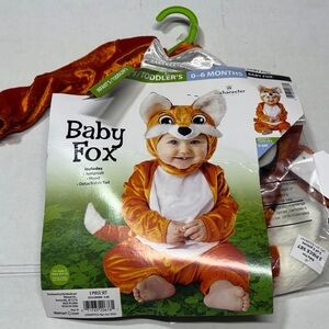 Baby Fox Halloween Costume 0-6 Months